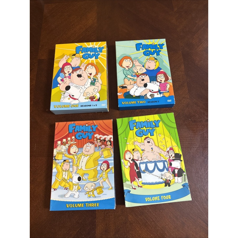 FAMILY GUY TV LOT -‎ The Complete Volumes 1 2 3 4 DVD